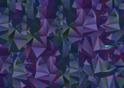 暗紫色暗紫色的多边形晶体高清背景图高清图片