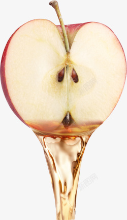 天然苹果汁超清免抠元素素材