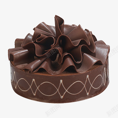 精致的巧克力蛋糕png免抠素材_新图网 https://ixintu.com 女孩 巧克力 甜品 美味 美食 蛋糕
