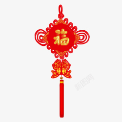 喜庆新年春节中国结素材