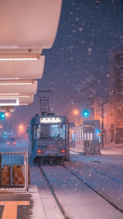 浪漫雪景浪漫雪景火车高清图片