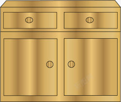 家具木质橱柜素材