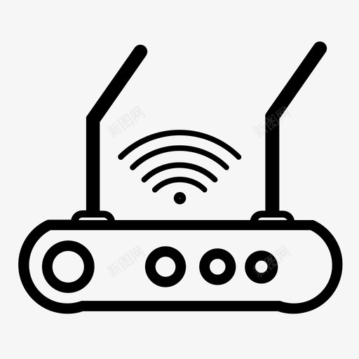 wifi浏览器互联网svg_新图网 https://ixintu.com 浏览器 互联网 手机 信号 技术