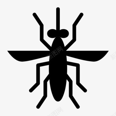 蚊子苍蝇昆虫图标