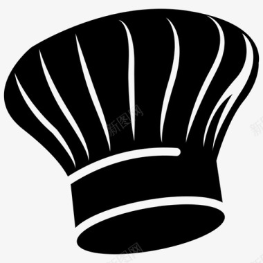 厨师帽厨师复活厨师服图标