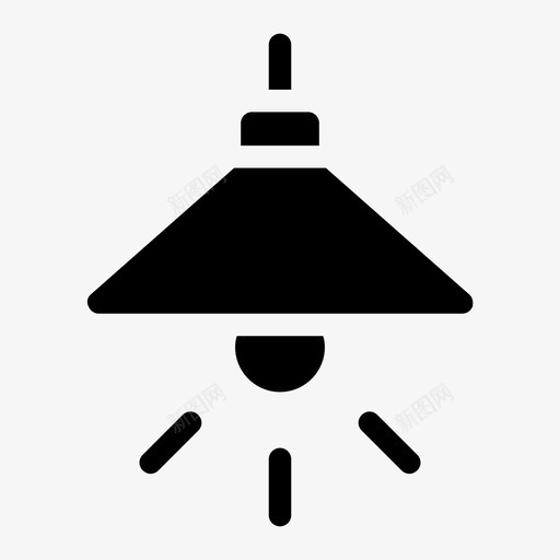 灯天花板装饰svg_新图网 https://ixintu.com 天花板 装饰 啤酒 智能家居 填充