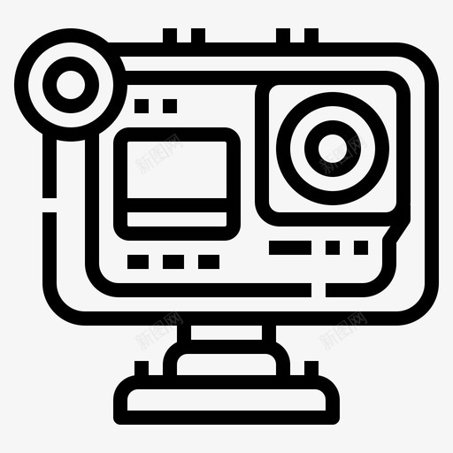 行动相机设备小工具svg_新图网 https://ixintu.com 行动 相机 设备 小工 工具 摄影 旅行
