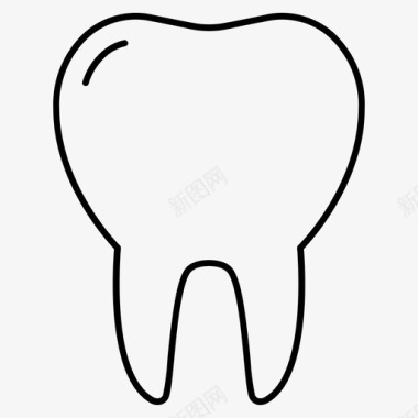 牙齿洞牙医图标