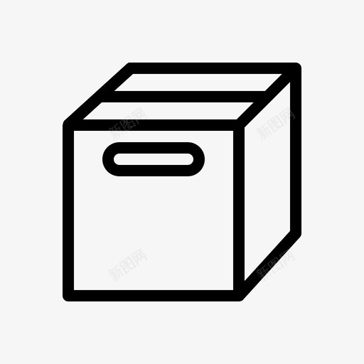 产品盒子货物svg_新图网 https://ixintu.com 产品 盒子 货物 商品 包装 超市