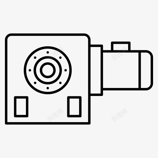 齿轮箱空心轴齿轮离合器空心轴svg_新图网 https://ixintu.com 空心 齿轮箱 齿轮 离合器 配件 同步 杂项