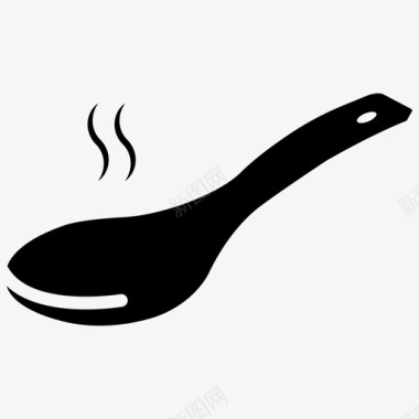 采购产品烹饪勺子烹饪勺子餐具图标