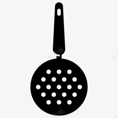 撇勺烹饪勺厨房工具图标