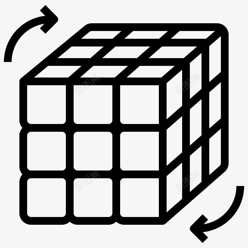 立方体婴儿玩具字母svg_新图网 https://ixintu.com 立方体 婴儿 玩具 字母 魔方 正方形