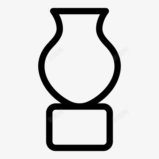 花瓶陶瓷装饰svg_新图网 https://ixintu.com 手工 手工制 制作 花瓶 陶瓷 装饰 奢侈品 商店