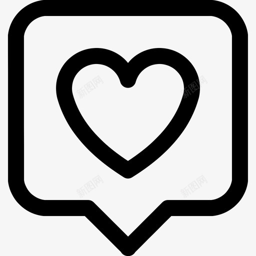 爱好心svg_新图网 https://ixintu.com 爱好 好心 喜欢 浪漫 人的 轮廓