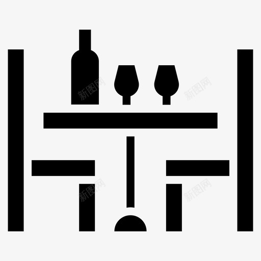 餐桌装饰高雅svg_新图网 https://ixintu.com 餐桌 装饰 高雅 食品 传统 室内