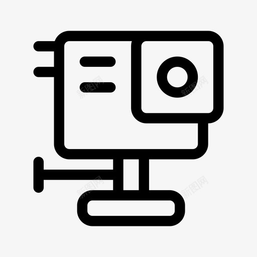 gopro摄像机照相机svg_新图网 https://ixintu.com 摄像机 照相机 数码相机 摄影