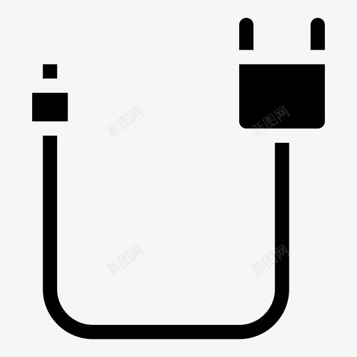 充电器电缆设备svg_新图网 https://ixintu.com 充电器 电缆 设备 保险柜 多媒体 电子产品