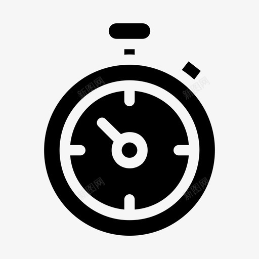 时钟快运输时间svg_新图网 https://ixintu.com 时间 时钟 快运 运输 速度 秒表 交货