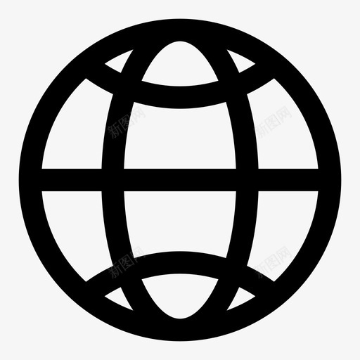 地球仪全球定位系统位置svg_新图网 https://ixintu.com 地球仪 全球定位 系统 位置 世界 用户界面 网页 图标 粗体