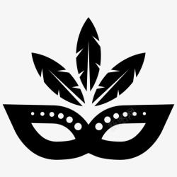 美丽年华嘉年华面具服装面具眼罩高清图片