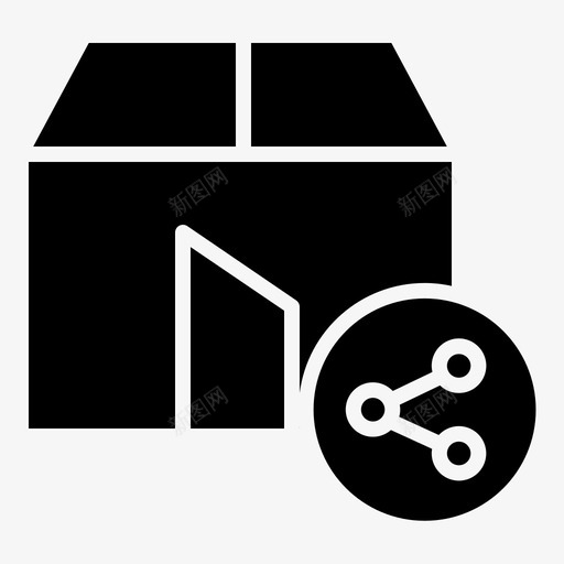 盒子递送包装svg_新图网 https://ixintu.com 分享 盒子 递送 包装