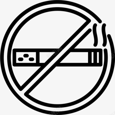 禁止吸烟标志酒店图标包图标