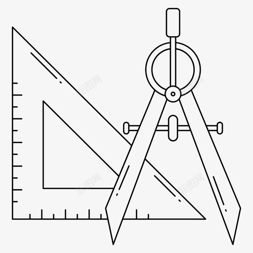 罗盘和尺子建筑绘图svg_新图网 https://ixintu.com 罗盘 尺子 建筑 绘图 测量 杂项