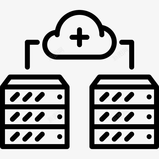 云计算数字互联网svg_新图网 https://ixintu.com 云计算 数字 互联网 网络技术
