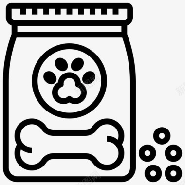 采购产品狗食品狗食品动物图标