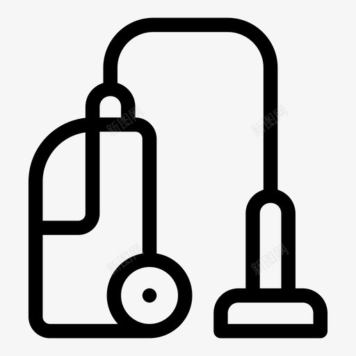 房屋用品清洁剂不动产svg_新图网 https://ixintu.com 房屋 用品 清洁剂 不动产 吸尘器