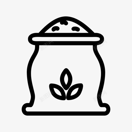 小麦棉花食品svg_新图网 https://ixintu.com 食品 小麦 棉花 谷物 麻袋 概述