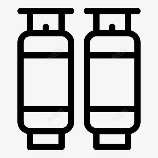 气体桶可燃物svg_新图网 https://ixintu.com 气体 可燃物 柴油 储罐 工业