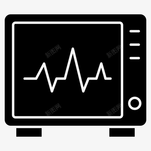 心电图机心脏病学监护svg_新图网 https://ixintu.com 心电图机 心脏 心脏病 病学 监护 脉搏 治疗 杂项