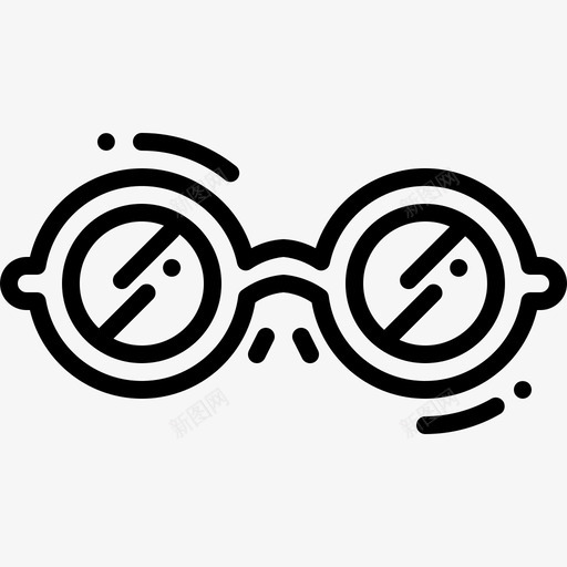 老眼镜时尚镜框svg_新图网 https://ixintu.com 眼镜 老眼 时尚 镜框 镜头 阅读