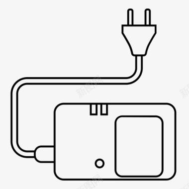 充电器照相机摄影图标