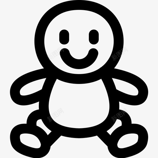 娃娃宝贝孩子svg_新图网 https://ixintu.com 玩具 娃娃 宝贝 孩子 玩玩