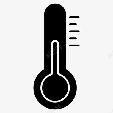 温度计气候度数图标