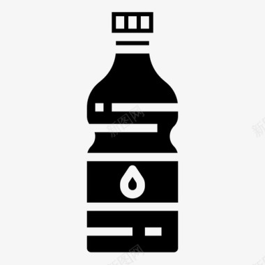 矿泉水瓶子液体图标
