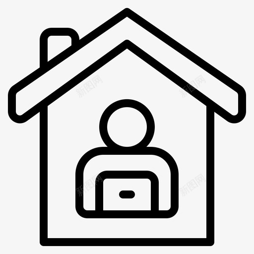 在家工作冠状病毒covid19svg_新图网 https://ixintu.com 在家 工作 冠状 病毒 自由职业者 在线