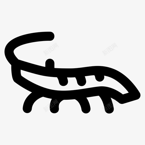虾食物海洋svg_新图网 https://ixintu.com 海洋 食物 海鲜