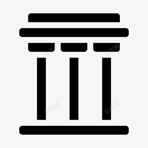 庙宇古代建筑svg_新图网 https://ixintu.com 纪念碑 庙宇 古代建筑 希腊神话