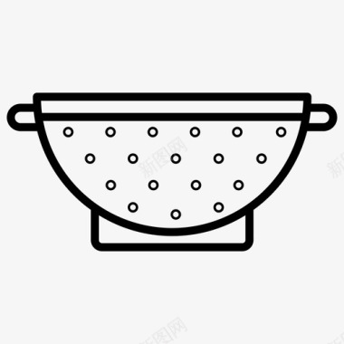 滤器厨师盘子图标