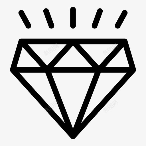 钻石昂贵金融svg_新图网 https://ixintu.com 金融 钻石 昂贵 宝石 珍贵 概述