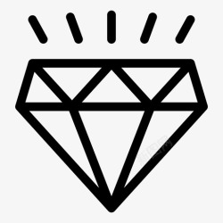 珍贵的概述钻石昂贵金融高清图片