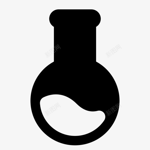 试管化学锥形烧瓶svg_新图网 https://ixintu.com 试管 化学 锥形 烧瓶 实验室 科学 测试 医疗 固体