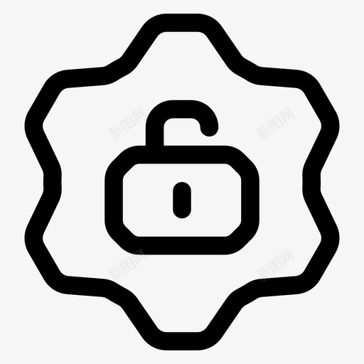 隐私设置锁定首选项svg_新图网 https://ixintu.com 隐私 设置 锁定 首选项 保护