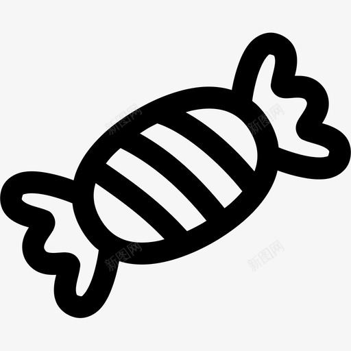 糖果巧克力糖svg_新图网 https://ixintu.com 糖果 巧克力 果糖 食物