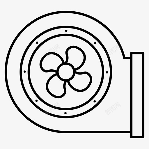 通风机空调制冷机svg_新图网 https://ixintu.com 通风机 空调制冷机 其他