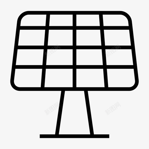 太阳能电池板能源电力svg_新图网 https://ixintu.com 太阳能 电池板 能源 电力 太阳 生态